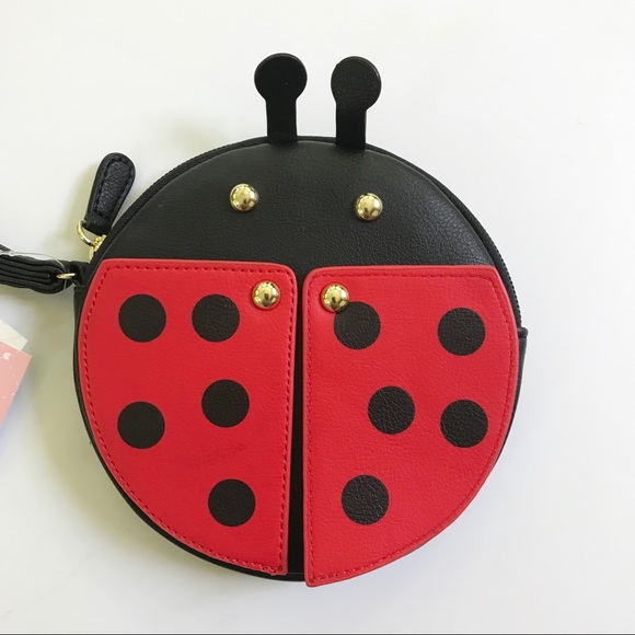 NWT Betsey Johnson Luv Betsey Ladybug Wristlet - Picture 2 of 7